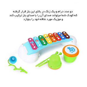 اسباب بازی نوزادی بلز آموزشی هولی تويز Hola Toys مدل 909 _اسباب بازی نوزادی